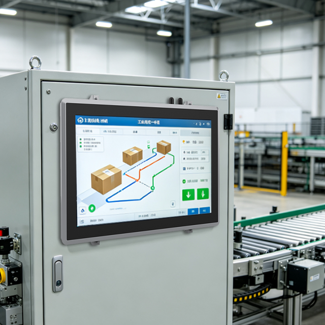 HUSHIDA 12.1Inch Industrial Panel PC Open Frame IP65 Waterproof Capacitive Touch Screen Multi-OS CE/CCC/FCC Certified 1 Year