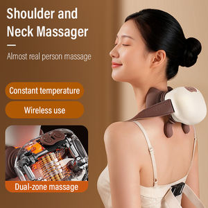 Masajeador de Hombros y Cuello con Terapia de Calor, Simula el Amasamiento con la Mano Humana, Masajeador Portátil Tipo Chal - Product Image 4