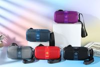 Enceinte Bluetooth portable TG667 5W, basses puissantes, LED RGB, fente pour carte, TWS, mini, alimentée par batterie, compatibilité, subwoofer à diaphragme