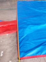 Bâche double face 6'x8' 10'x12' 15'x30' 30'x50' imperméable, résistante aux UV et anti-déchirure pour camping, véhicules et construction