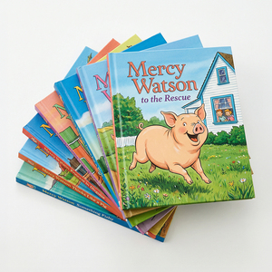 Servicio de Impresión de Libros Infantiles Premium, Acabado Brillante, Tapa Dura, Laminación con Película, Papel de Arte, Libros de <span class=keywords><strong>Cuentos</strong></span> de Mercy Watson - Product Image 1