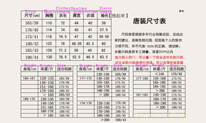 Costume traditionnel <span class=keywords><strong>chinois</strong></span> Tang en coton haut vêtements hommes à manches longues Kung Fu Tai Chi uniforme printemps automne chemise chemisier manteau - Product Image 6