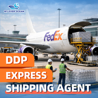 Transitaire aérien fiable, agent FedEx Express, expédition de la Chine vers les États-Unis, le Canada, les Émirats arabes unis, l'Europe, service logistique