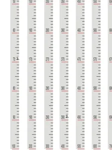 तेल टैंक स्तर गेज बॉडी ऑयल डिपो तेल चिह्न पैमाने एल्यूमीनियम मिश्र धातु ऊंचाई गेज स्व-चिपकने वाला वाटरप्रूफ सनप्रूफ पहनने के लिए प्रतिरोधी - Product Image 3