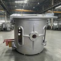 Fourneau de fusion à induction pour métaux ferreux, fusion rapide, four à induction à moyenne fréquence