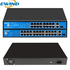 Competitive price extend 300m port 250watt network pcb china shenzhen poe switch