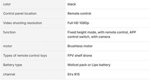 2025 NEW YX 7-inch Carbon Fiber FPV Shelf Remote-controlled Toy Drone - Product Image 5