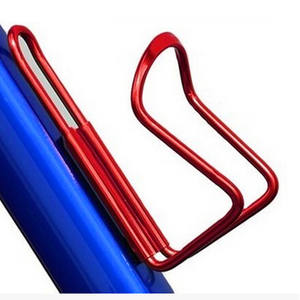 Portabotellas de aluminio para bicicleta, ligero, para bicicletas de montaña y carretera, color azul - Product Image 2