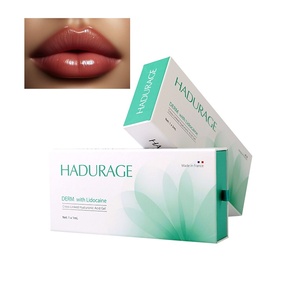 HADURAGE 2ml 24mg Acide Hyaluronique – Remplisseur Dermique pour le Visage et les Lèvres – <span class=keywords><strong>Injection</strong></span> Anti-Rides Profondes pour l'<span class=keywords><strong>Augmentation</strong></span> <span class=keywords><strong>des</strong></span> Joues, du Menton et <span class=keywords><strong>des</strong></span> Lèvres - Product Image 2