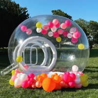 Tente bulle gonflable MH Dreamland, dôme tunnel pour le camping, matériau PVC, quatre saisons, imperméable, ouverture automatique rapide, 1 an