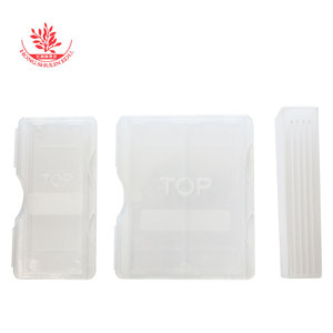 Cajas para portaplatines biológicos, paquetes de 1, 2 y 5 portaplatines, cajas de almacenamiento transparentes, resistentes, a prueba de humedad y de material engrosado para - Product Image 5