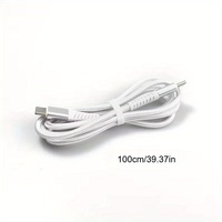 Cable trenzado de nailon tipo C a tipo C, carga rápida de alta velocidad, 60W PD para teléfono móvil, cable de datos súper duradero de 1M/1,5 M/2M