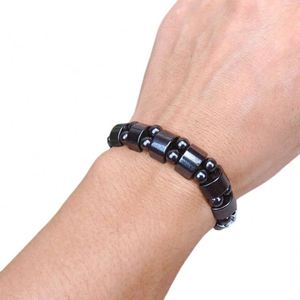 Unité de blanchiment des dents électrique Anti-fatigue noir chaîne élastique forte thérapie magnétique perlée géométrique - Product Image 5