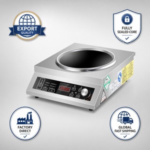 Commercial Concave Induction Wok Cooker 3.5kW 6kW for Restaurants Food Stalls Catering and Kitchen Equipment Dealers - Product Image 6
