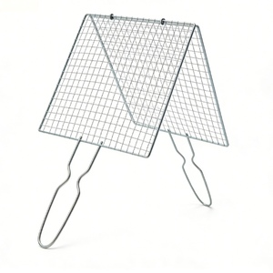 Grille de cuisson carrée en acier inoxydable de 11,6 pouces pour barbecue, grille de cuisson au charbon de bois pour clôture - Product Image 6