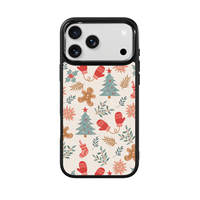 Coque de téléphone AG Feeling Black Edge avec motif arbre doré et chapeau pour iPhone 17, 17 Pro Max, 16 Pro, 15, 15 Pro Max, 15 Pro, 14 Pro Max – Coque magnétique