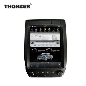 Thonzer 포드 F150 안드로이드 10.0 12.1 인치 수직 스크린 자동차 라디오 DVD 플레이어 4G + 64G CANBUS + IPS F150 2015-2019