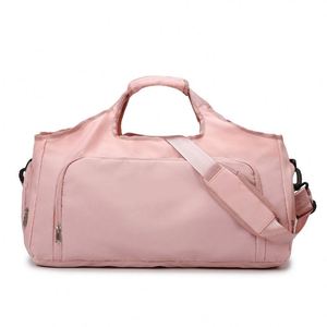 Custom logo Large Capacity Waterproof Travel Storage <b>Bag</b> Duffel <b>Bag</b> Women Sport Gym Travel Fitness <b>Bag</b> with Shoe <b>Compartment</b> - Product Image 5