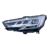 Ensemble de phares LED à matrice complète pour Audi A4 B9 2016 2017 2018 2019 avec DRL, clignotants dynamiques, remplacement direct OEM