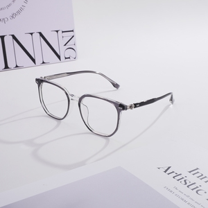 Montura de Gafas Unisex de Acetato, Retro, con Protección Anti Luz Azul, Gafas Ópticas Negras, Beige, Grises, Transparentes, Gafas de Prescripción a la Moda - Product Image 4