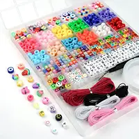 1000+ pcs Pony Beads, Multi-Colored Bracelet Beads, Beads for Hair