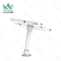 LST04-H 10 "11" col de cygne Flex Tube sécurisé tablette support de bureau tablette kiosque pour iPad kiosque présentoirs pour iPad support sécurisé