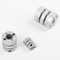 Accouplement d'arbre triangulaire flexible pour CNC, 3 pièces, à bas prix, accouplement d'arbre moteur