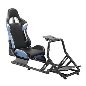 Оптовая продажа гоночного симулятора LRS09-BS01 с регулируемым сиденьем, подставкой для руля и креплением для педалей для Logitech F1 G29 G920 - Product Image 5