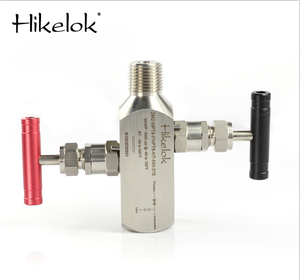 Swagelok, 6000 высокого давления, пси, нержавеющая сталь, 1/2, 1/4, NPT, 2-х клапанные коллекторы, 2-ходовые коллекторы - Product Image 4