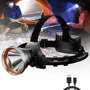 Lampe frontale LED puissante Bright Bird 7000LM avec capteur <span class=keywords><strong>de</strong></span> mouvement, rechargeable par USB, étanche, pour la chasse, la pêche, la course à pied - Product Image 1