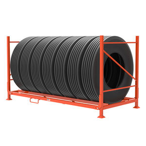 מתכת מתקפל צמיג נייד צמיג מתלה בד מתגלגל מתלה מתלה מתלה - Product Image 4