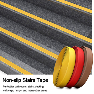 Marches d'escalier en <span class=keywords><strong>caoutchouc</strong></span> côtelé, revêtements antidérapants abrasifs pour l'extérieur, résistants aux UV et sécurité des escaliers de bateau, ruban antidérapant pour escaliers - Product Image 6