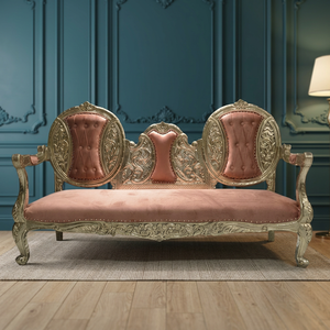Juego de sofá tamaño King de estilo europeo real de lujo, muebles de sala de estar de moda para decoración de habitación, el mejor precio en India - Product Image 6