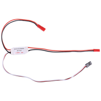 Mayatech Interrupteur électronique à télécommande pour modèle d'avion, lumière LED, courant 5A 10A 30A, signal PWM, 3.7-28V, protection des plantes