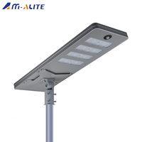 Lampu Jalan Tenaga Surya 150W, Lampu Jalan Tenaga Surya 15000lm Luar Ruangan dengan Sensor Gerak, Lampu Banjir Tenaga Surya, Taman Stadion