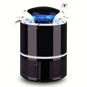 Lampe anti-moustiques USB d'intérieur 365 nm à photocatalyse, piège à moustiques domestique à inhalation lumineuse et sonore pour le sport et le divertissement - Product Image 1