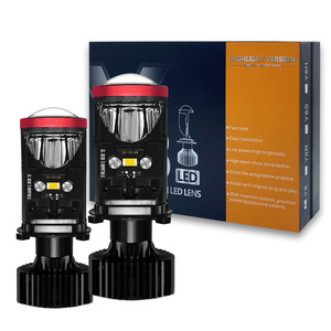 Y8 <b>H4</b> Mini Led Lens 70W 30000Lm High Low Beam Car Headlight For General Purpose Truck - Product Image 5