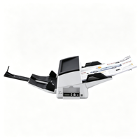 Scanner industriel A3 RICHO Fi-7600, 100 ppm, numérisation couleur recto verso, chemin de papier droit, scanner de documents grand volume