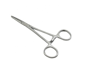 Làm bằng thép và kim loại thay đồ kẹp cong thiết bị y tế đầy đủ phạm vi hemostat kẹp khóa nhíp kẹp đường cong - Product Image 3