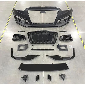 Pare-chocs avant style RS5 B9 avec calandre et capteur ACC pour Audi A5 S5 B8.5 2012 2013 2014 2015 2016 - Product Image 4