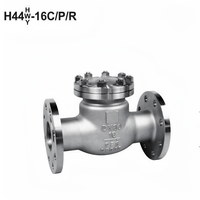 Clapet anti-retour à soufflet en acier inoxydable, joint haute résilience, commande manuelle, taille de port DN50-DN3000, base à bride EPDM, température