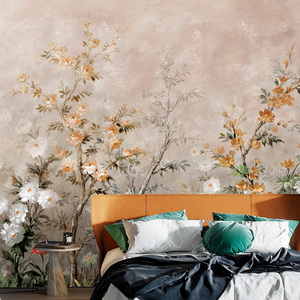 Su misura 3D carta da parati fiori disegno floreale camera del bambino camera dei bambini Non tessuto murale carta da parati - Product Image 1