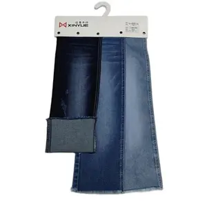 Dyeable vintage denim fabric denim fabric swatches recycled denim fabric