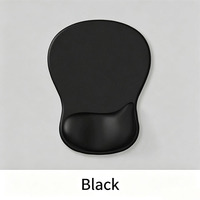 Repose-poignet ergonomique en silicone pour souris, coussin de soutien anti-fatigue, antidérapant, design dégradé, pour ordinateur de bureau et portable