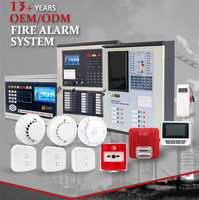 Precio de fábrica Sistema de alarma contra incendios direccionable Panel DE CONTROL DE lucha convencional de 4/8/16 zonas Hecho de metal duradero