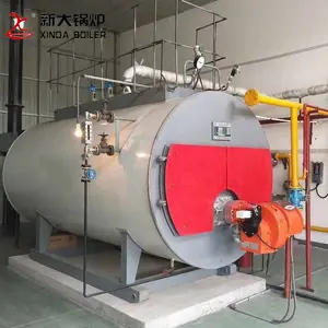 WNS 500kg 1000kg 1500kg Boiler LPG Gas Fired Steam Boiler