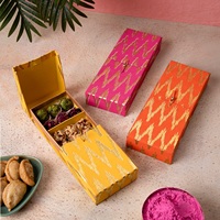 Boîte d'emballage personnalisée de luxe pour fruits secs du Ramadan, boîte à chocolat en papier avec impression sérigraphique, boîte à dattes à double ouverture pour desserts et aliments