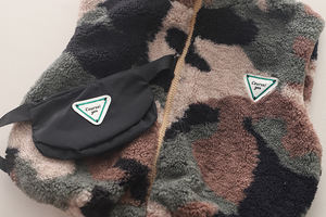 2024 buena calidad Otoño Invierno ropa para niños a la venta Chaleco de camuflaje terciopelo Sudadera con capucha pantalones casuales conjuntos de ropa de tres piezas para niños - Product Image 6