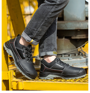 <span class=keywords><strong>Scarpe</strong></span> <span class=keywords><strong>Antinfortunistiche</strong></span> Unisex Certificate CE, Nere, <span class=keywords><strong>Alte</strong></span>, in Pelle Bovina con Punta in Acciaio, per Tutte le Stagioni, Resistenti alle Forature, Antistatiche, Leggere - Product Image 5