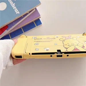 Nouvelle tendance dis ney Winnie l'ourson étui rigide Dock Station couverture coque pour nintendo <span class=keywords><strong>switch</strong></span> oled ns Console cristal protecteur peau - Product Image 4